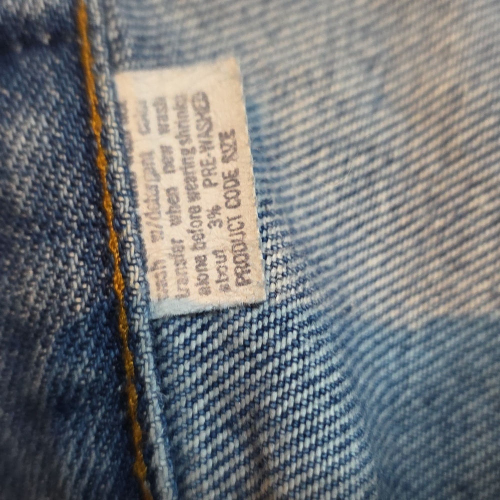Vintage 1970's Orange Tag  California Straight Levis - Picture 8 of 9